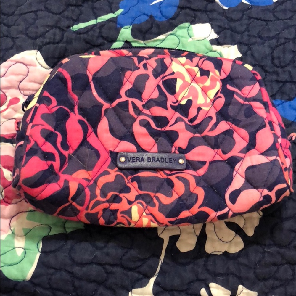 Vera Bradley small makeup bag